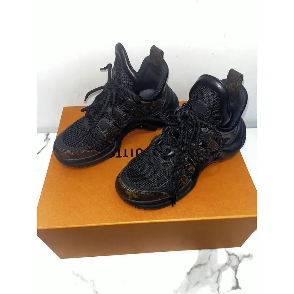 Louis Vuitton Archlight Monogram Sneakers - Size 35.5